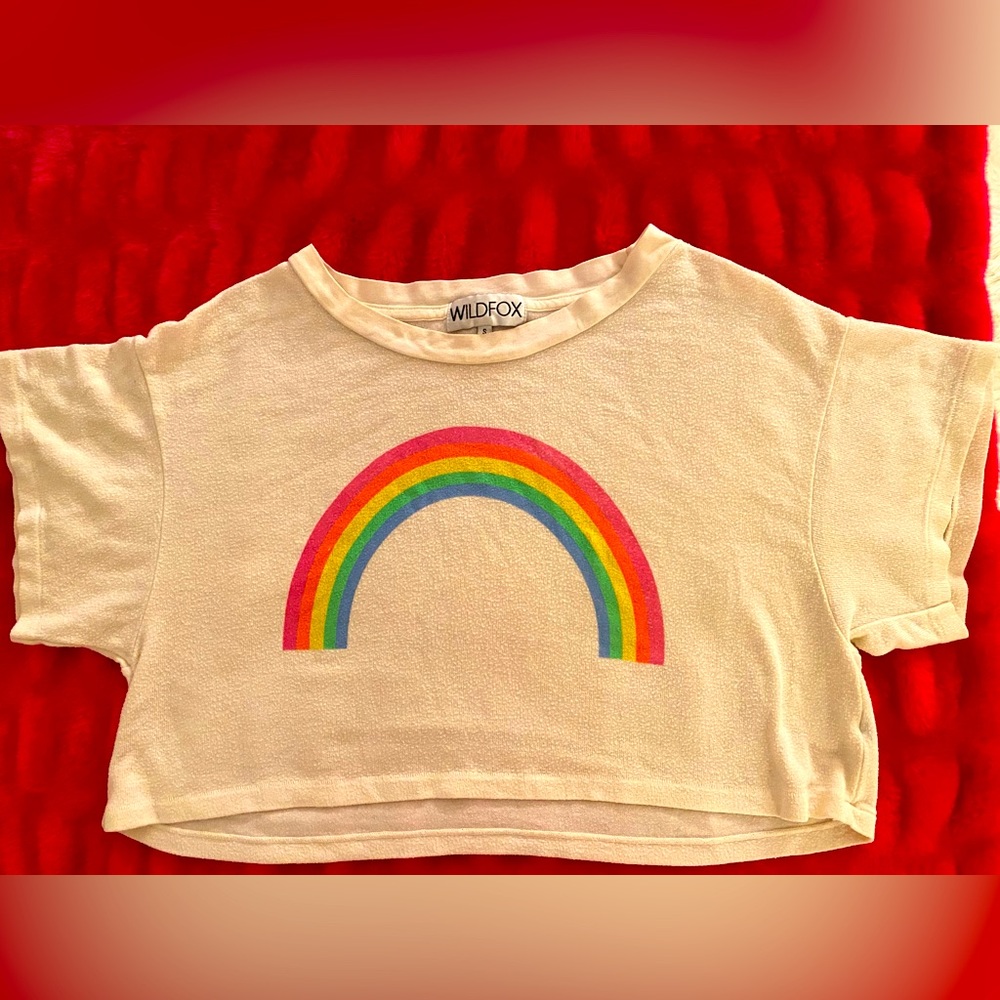 Wildfox Rainbow Shirt